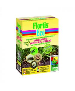 Flortis Disabituante Biologico per Insetti del Terreno - Polvere - 1,5 Kg