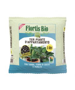 Terriccio per piante appartamento Flortis Bio