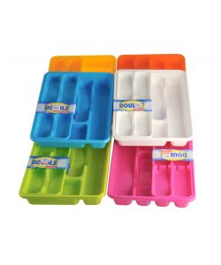 Portaposate da Cassetto in Plastica - Assortiti - 40x31x6 cm