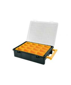 Art Plast Valigetta Portaminuteria - Nero - 24.2x18.8x6 cm