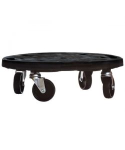 Carrello Pianale 4 Ruote Tondo 40 cm Dolly Art Plast