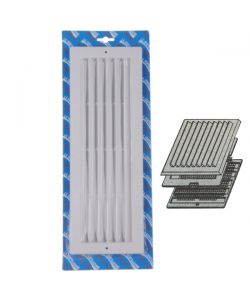 Griglia in Plastica 370X130   Rete Regolabile            Bl