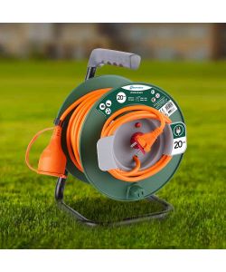 Avvolgicavo da giardino Electraline 20 Metri