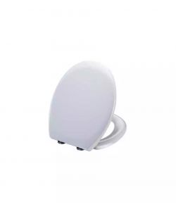 Seba Sedile WC Adige Slowclose Bianco Antibatterico - 49x39 cm