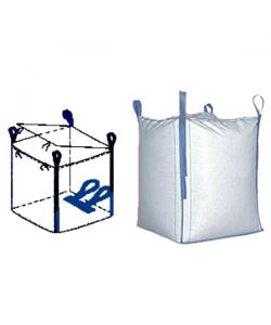Saccone Macerie Cm 91X91 H 120 con 4+2 Bretelle