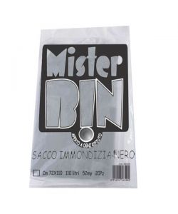 Sacco Immondizia Nero            72X110 G 70 Pz 20 Mr.Bin