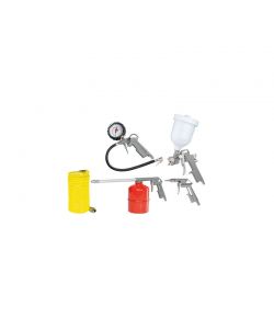 System+ Kit 5 Accessori per Compressore - Include Pistole e Tubo