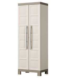 Keter Armadio Excellence Grigio 65x45x182 cm - Multiuso con 4 Ripiani