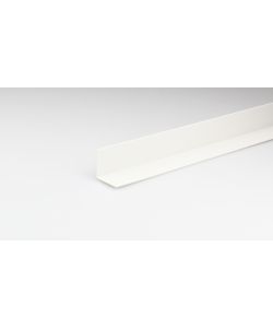 Angolare 10 x 10 x 1000 mm PVC Bianco