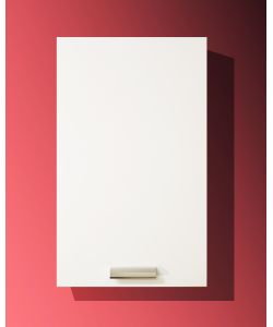 Pensile Cucina Bianco 40x70 cm con Maniglie Cromate e Anta Reversibile