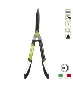 Tagliasiepe Verdemax 62 cm - Lama Ondulata in Acciaio, Ergonomico