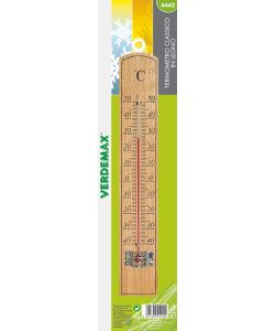 Termometro classico legno faggio