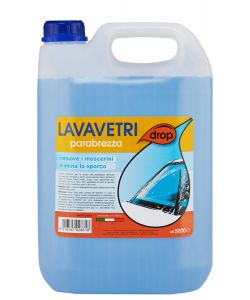 Rhutten Liquido Lavavetri 5L - Detergente Auto Senza Aloni - Rimuove Sporco e Moscerini - Vetri Perfetti