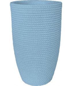 Portavaso Bali 41x70 cm Colore Polvere - Portavaso Decorativo Effetto Corda per Interni ed Esterni