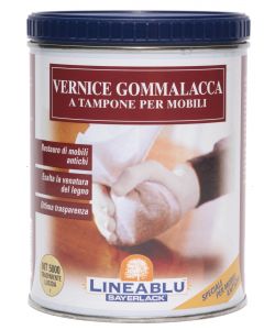 Blu Sayerlack Vernice Gommalacca - Trasparente - 750 ml