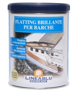 Blu Sayerlack Flatting Brillante per Barche - Trasparente - 750 ml