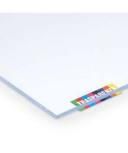 Vetro Sintetico Polistirolo Liscio Trasparente 100x50 cm Spessore 2,5 mm