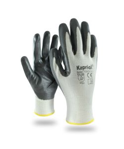 Kapriol Guanti Basic Touch per Manutenzione - Grigio, Taglia 10