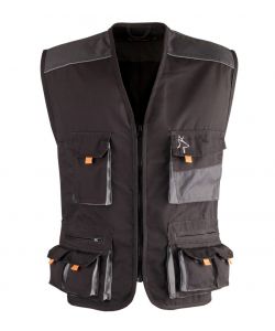 Gilet multitasche Smart Grigio XL Kapriol 31717