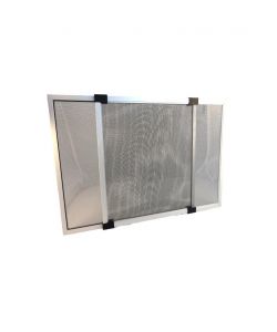 Zanzariera Estensibile - Argento - 70 x 50 cm