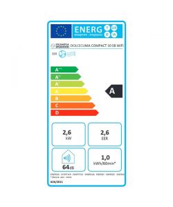 Olimpia Splendid Climatizzatore Portatile Dolceclima Compact 10 PB WiFi - 2,6 kW - Classe A - 10000 BTU