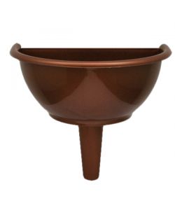 Erba Vaso Cimitero Plastica - Bronzo - 20x25 cm