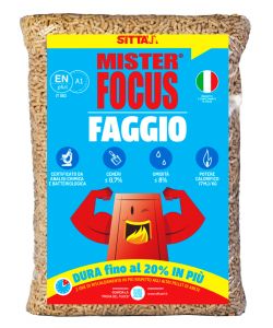 MISTER FOCUS FAGGIO PEDANA CON 90 SACCHI DA 15 KG CONSEGNA IN SARDEGNA