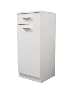 Savini Mobile Bagno - Bianco Laccato Lucido - 34x34x80 cm