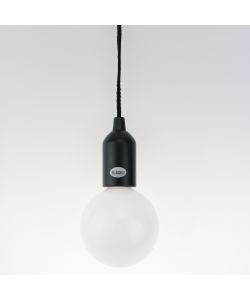 Lampada LED a batteria nero K Light