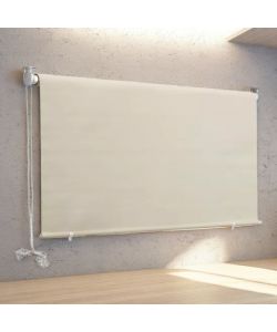Tenda da Sole a Caduta 250x150 cm Beige - Avvolgibile con Rullo in Alluminio