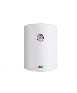 Omega Scaldacqua Elettrico Verticale 50 lt - Scaldabagno con Regolazione Temperatura e Valvola di Sicurezza - Compatto e Efficiente
