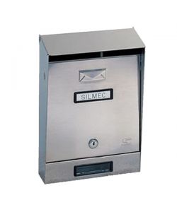 Silmec Cassetta Postale Esterno - Inox Satinato - 22x32.5 cm