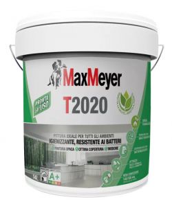 Pittura murale traspirante Max Meyer T2020 14 L - Alta copertura e igienizzante