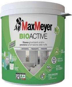 Pittura Antimuffa BioActive A+ Bianco 0,75L Risanante Inodore Max Meyer