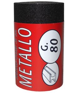 Minirotolo Carta Abrasiva per Metallo P80 115 mm x 3 m