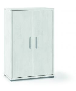 Mobile 2 ante in kit Doubl 110 x 71 x 41 cm Ossido Bianco