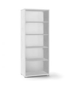 Sarmog Libreria a Giorno DOUBLE in Truciolare Nobilitato - Ossido Bianco