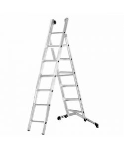 Scala in Alluminio Prima R2 8+ 9 gradini 294/480 cm Facal