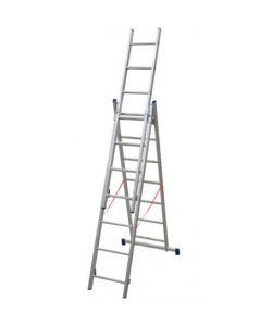 Facal Scala Telescopica Stilo 3 Rampe - Alluminio Leggero, 5,16 m