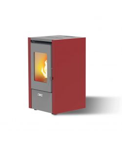 Stufa a pellet Mignon 6,15 kW Bordeaux