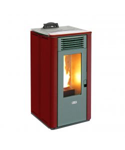 Stufa a pellet Design 8,7 kW Bordeaux
