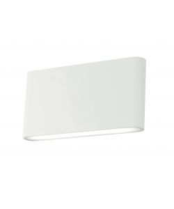 Applique LED Gamma bianco 2X5w 1080lm 3000K IP54 17x9x4cm