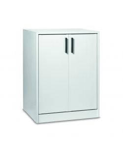 Mobile Coprilavatrice Bianco in PVC - 66,5 x 59,5 x 91 h cm - Struttura Resistente per Interni ed Esterni