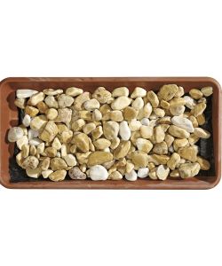 Ciottolo Giallo Siena - Decorazione Giardino - 25 Kg