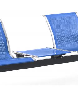 Tavolino In Acciaio Microforato - Blu