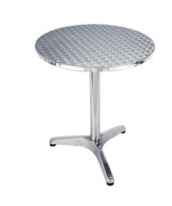 Tavolo bar alluminio 60 cm