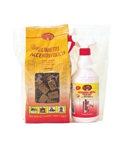 Kit schiuma Brill e Accendifuoco