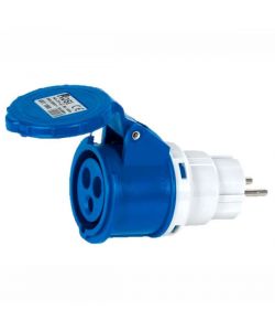 Adattatore Spina Schuko Presa Cee 2P+T              Rosi