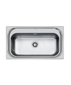 Foster Lavello Monovasca in Acciaio Inox - 86x50 cm