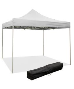 Divina Garden Gazebo Pieghevole - Bianco - 3x3m